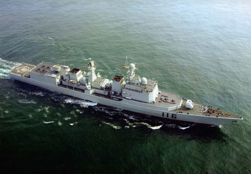 Tàu khu trục 051C hải quân Trung Quốc áp dụng hệ thống phóng thẳng tên lửa phòng không